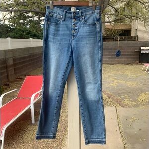 J. Crew denim stretchy jeans vintage straight fall 2019 size 25